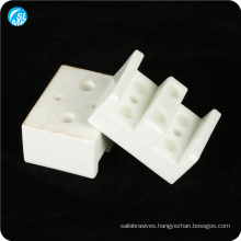 electrical porcelain parts steatite ceramic terminal block connector